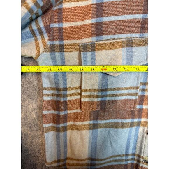 NWOT Ford Bronco Official License Graphic Print Womens Medium Flannel Button Up - Picture 6 of 7